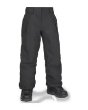 Volcom Fernie Insulated Kid's Snow Pants, Black, Small