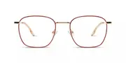 Komono Adam O1816 Men's Glasses Red Size 53 - Private Health Rebate - Blue Light Block Available