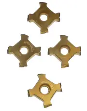 4 TSI MANCHESTER GROOVIDEX CARBIDE INSERTS 3NR 20UN CX1
