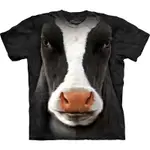 摩達客-美國THE MOUNTAIN 黑牛臉 兒童版純棉環保短袖T恤