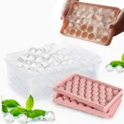Round Ice Cube Tray Set of 2 Pack, Sphere Ice Making Mold Ice Ball Maker Mold...