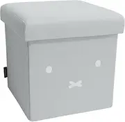 Okato Storage Stool Storage Box Chair Ottoman Miffy Gray