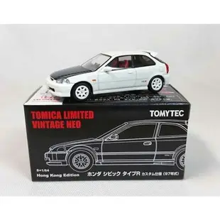 TOMICA 多美小汽車 Limited 港版 本田 EK9 CIVIC Type R 97年款 白色