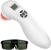 Portable Red Light Device for Body, Near Infrared Light for Joint Muscle Reliefwith LED Display (3 x 808nm + 12 x 650nm)