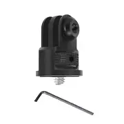 1/4" Screw Tripod Mount Aluminum Adapter 360 Swivel Disc Reinforced for Gopro m
