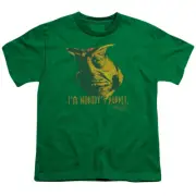 Farscape Nobodys Puppet Kids Youth T Shirt Licensed Dominar Tee Kelly Green