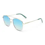 [Le Specs] METAPHOR | GOLD BLUE SILVER MIRROR