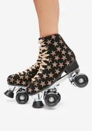 [Intentionally Blank] Lucky Star Glitter Roller Skates