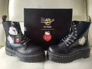 #2 DOC DR. MARTENS HELLO KITTY JADON LEATHER BOOTS 2020 EDITION BRAND NEW 5UK