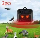 2 Pack Solar Power Ultrasonic Mice Gopher Mole Pest Snake Repellent Repeller
