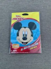 Disney MICKEY MOUSE Shape Foil Mylar Balloon Large 35-inch, Helium/Air FREE SHIP