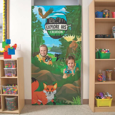 Wild Encounters Vbs Photo Door Banner, Party Decor, 1 Piece