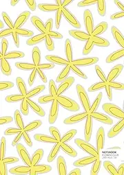 Flower Club - A4: (White Edition) Fun notebook 192 lined pages (A4 / 8.27x11.69 inches / 21x29.7cm)