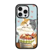 iPhone 16 Pro Impact Case MagSafe Compatible Fruit parfait cat