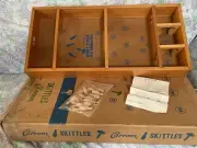 Vintage SKITTLES by Carrom Bowling Game No. 25 Complete w/ Orig. BOX - NEW (NOS)