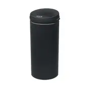 Salesbay Sensor Bin 50L Black Stainless Steel Rubbish Bin Motion Automatic