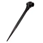 19/22mm Hexagon Scaffold Podger Ratchet Spanner Ratcheting Socket Wrench