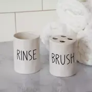 Bathroom Toothbrush Holder and rinse cup