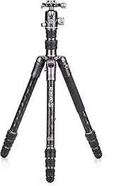 [Benro] Bat Series 24C Carbon Fibre Tripod and VX25 4 Sections Head