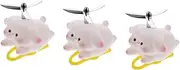 Pcs Bike Handlebar Accessories Rabbit Bike Toy Motorcycle Handlebar Propeller Decorations Pram Decorations