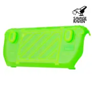 Skull & Co. Front Cover for Steam Deck GripCase - Neon Green