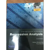 在飛比找蝦皮購物優惠-Regression Analysis Seventh Ed