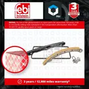 Timing Chain Kit fits HONDA CIVIC FK3 2.2D 12 to 16 N22B4 14401RL0G01 Febi New