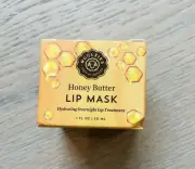 Woolzies Honey Butter Lip Mask Hydrating Overnight Lip Treatment Balm 1 Oz NIB