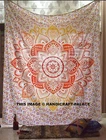 Indian Psychedelic Hippie Queen Mandala Tapestry Wall Hanging Throw Bedspread