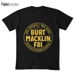 PARKS 和 REC BURT MACKLIN FBI T 恤燒毀 MACKLIN ANDY DWYER 公園和娛樂