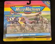 NEW Sealed Micro Machines #25 Set 4 Street Riders Bikes Motorcycles Galoob 1995
