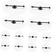 Vaguelly Game Board Kit Rotating Arrows Plastic Wheel for Prize Creative Educational Tool