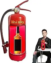 Wine Case Fire Extinguisher | Liquor Bottle Holder Storage,Creative Iron Bar Cabinet Wine Storage Box for Home Furnishings and Decoration