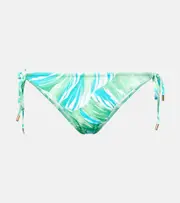[Melissa Odabash] Melissa Odabash Canary floral bikini bottoms AU 6 blue