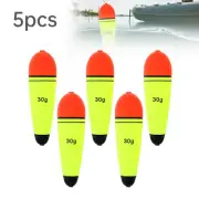 5pcs EVA Fishing Slip Bobber Floats 4inch Eye-catching Slip Corks For Panfish