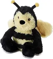 Warmies Plush Bumblebee Microwavable Weighted Teddy with French Lavender Scent, Hot or Cold for Cool Relaxation and Warm Relief