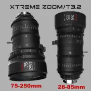 CHIOPT XTREME ZOOM 28-85mm 75-250mm T3.2 Full Frame Cine Lens for PL/EF/E Mount