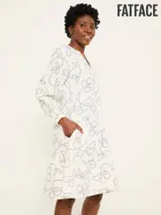 FatFace Amy Ivory Frill Tunic (AK9440) | $150