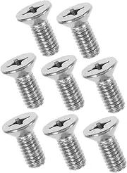 FUNOMOCYA Pcs Car Brake Disc Rotor Screws Retaining Screws Auto Disc Brake Hardware Set Stainless Steel Easy Install