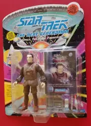 STAR TREK PLAYMATES TOYS THE NEXT GENERATION LORE 5" FIGURE