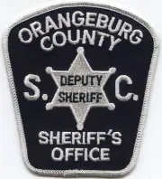 ORANGEBURG COUNTY SOUTH CAROLINA Sheriffs Office DEPUTY SHERIFF POLICE PATCH