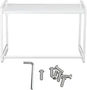 Microwave Oven Rack Space Saving Carbon Steel Microwave Storage Rack Multifunctional Kitchen Counter Shelf for Bottles Bowls Plates Kitchen Garage Living Room 50.7 x 30.6 x 33.3cm