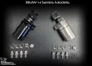 Oil Catch Can Tank Kit Baffled Reservoir w/ Breather Filter for BMW 4 Series