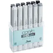Copic Classic Original Dual Nib Marker Cool Grey 12 Pack
