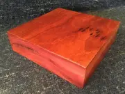 Jarrah wood turning bowl blank. Platter blank. Carving wood block. 180x180x50mm