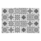 10pcs Datura Backsplash Tile Stickers Peel Floor Stair Decals Wall Murals