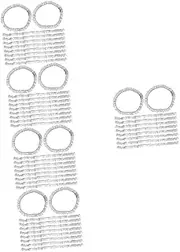 Baluue Sets Doll Supplies Lengths Fake Eyelashes Doll Accessories Eye Lashes for Soft Comfortable Decorative Lashes Set Pcs
