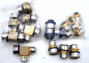 18pc VIEGA ProPress Lot 1/2" 3/4" 90-Degree Elbow Couplings Connectors Plug PEX