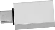 NUOBESTY USB to Type C Adapter OTG Converter USB Adapter for Effortless Data Transfer and Charging Portable Design Silver