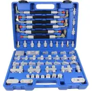 Truck Excavator Air Conditioning Repair Tool Detector Leak Detection 59PCS/Set